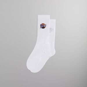 Kith & Stance for the New York Knicks New York City Crew Socks in “Silk” FW24